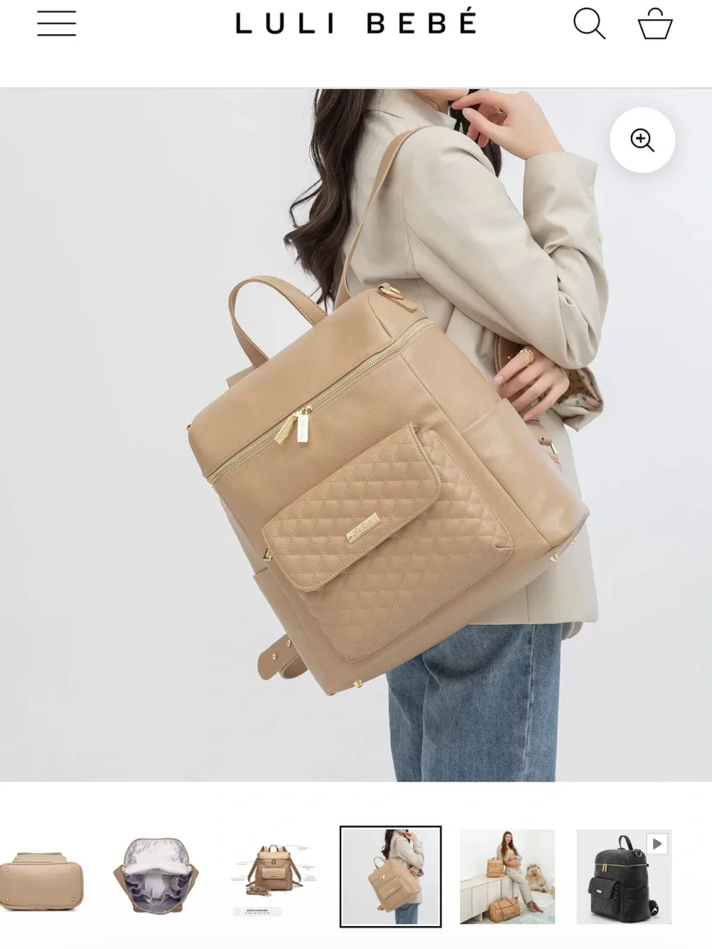 Luli Bebe stylish beige
